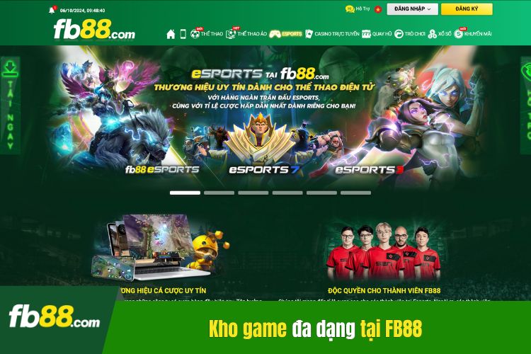 Sở hữu một kho game đa dạng với các sản phẩm cá cược HOT nhất thị trường